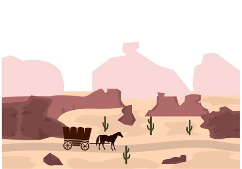 Wild West Vector Background 87870 Vector Art At Vecteezy