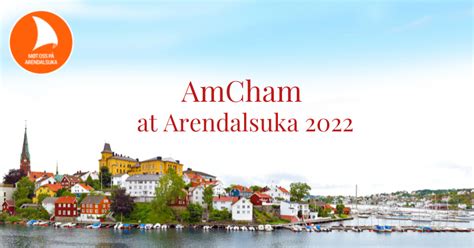 Amcham At Arendalsuka 2022 Amcham Norway
