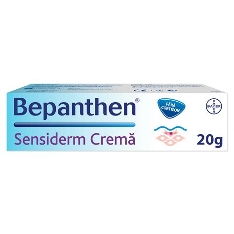 Bepanthen Sensiderm Crema X 20g Pret 2150 Lei Bayer