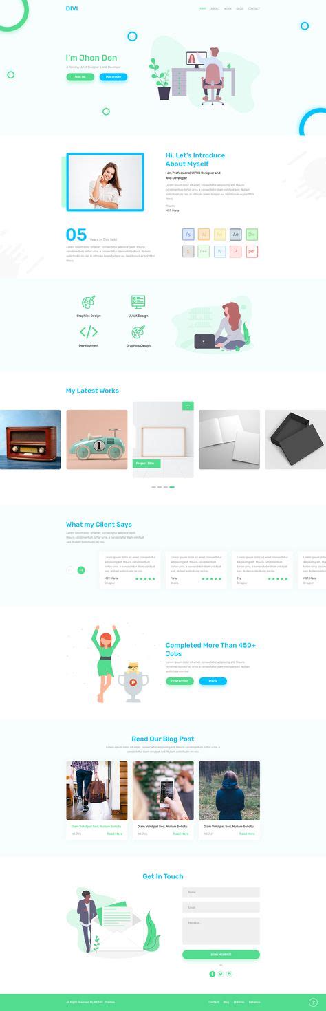 24 Envato Website Template 