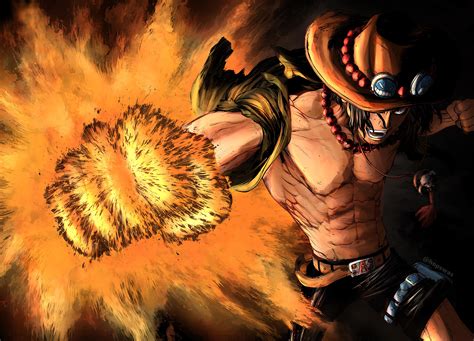 One Piece The Day Fire Fist Ace Was Born Rmangacoloring