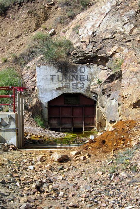 Colorado Idaho Springs Argo Gold Mine And Mill Argo Tunnel