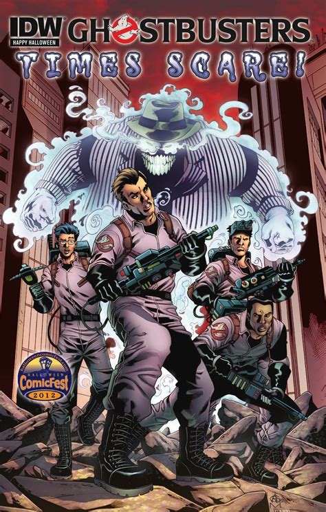 Dropping off or picking up? IDW Publishing Comics- Ghostbusters: Times Scare ...