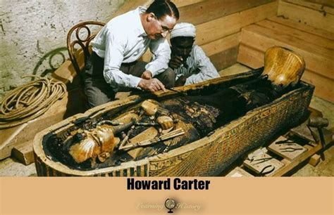 Howard Carter British Archaeologist And Egyptologist With Images