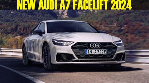 2024 New Audi A7 Facelift Full Review Youtube