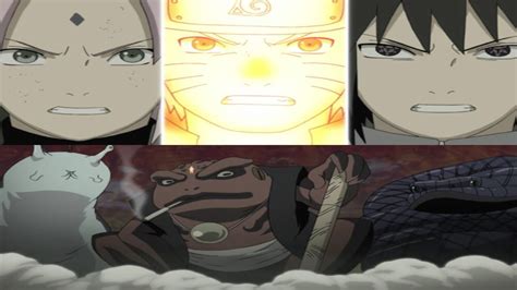 Naruto Shippuden Episode 373 Review The New Three Sannin ナルト