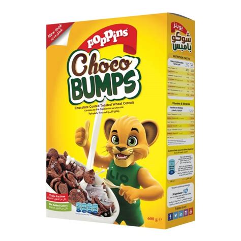 Poppins Choco Bumps Cereal 600g Corn Flakes And Kids Cereals Spinneys