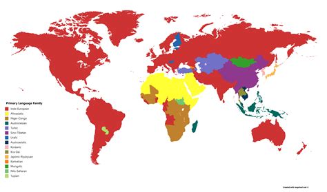 Language Map Language Map Map Language Families