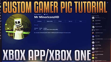 How To Get Custom Gamer Pics On Xbox One Tutorial Best