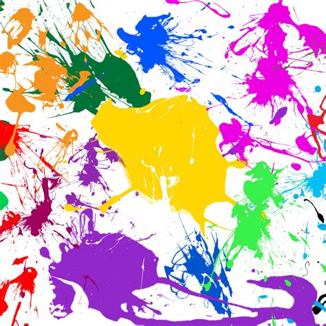 Free Download Colorful Paint Splatter Wallpaper Images Pictures Becuo