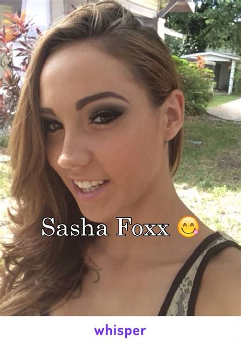 Pictures Of Sasha Foxx