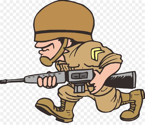 De Dibujos Animados Soldado Militar Imagen Png Imagen Transparente