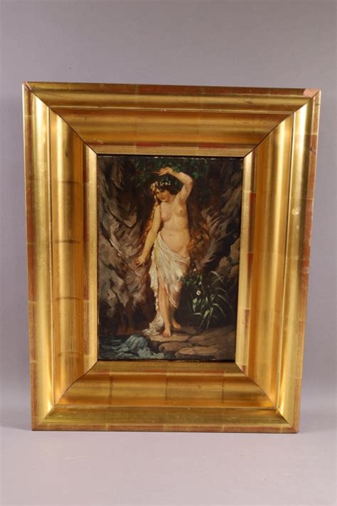 Antique Nude Oil Painting Redlands Antique Auction