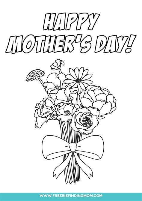 3 Happy Mothers Day Coloring Pages Freebie Finding Mom