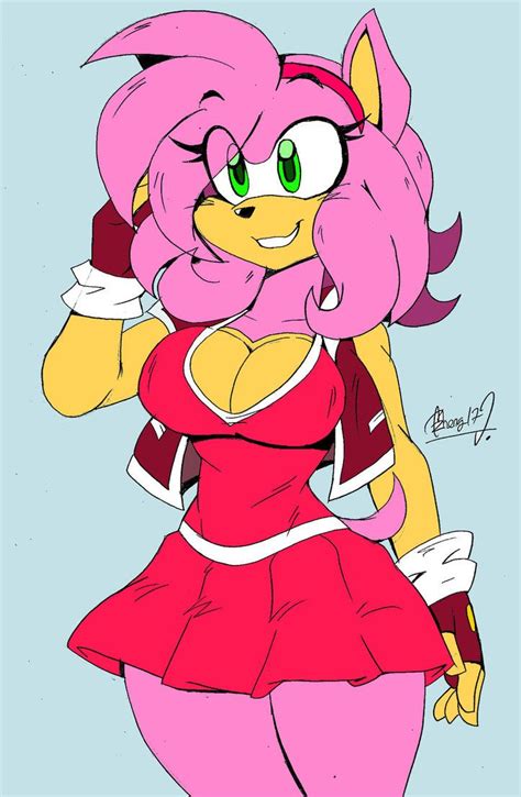 Pin By Jack John On Furry Amy Rose Rose Sketch Amy The Hedgehog