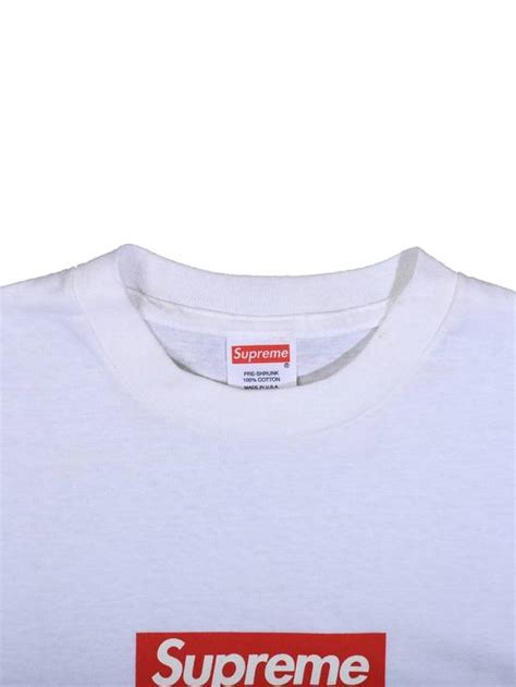 Supreme White Box Logo T Shirt Grailed
