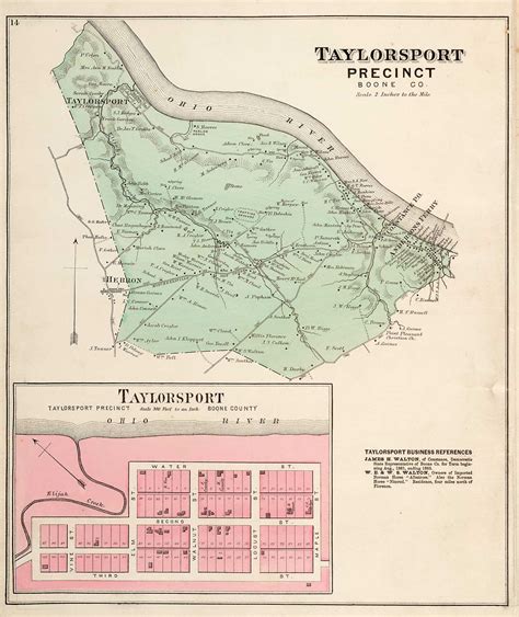 1883 Boone County Ky Maps