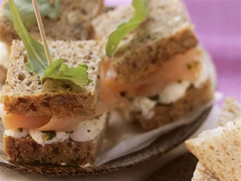 Smoked Salmon And Cucumber Tea Sandwiches Recipe Eatsmarter