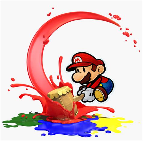 Paper Mario Color Splash Paper Mario Color Splash Wiiu Nintendo Wii U
