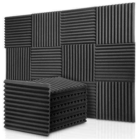 Donner 12 Pack Acoustic Panels Sound Proof Foam Panels For Walls 1 X