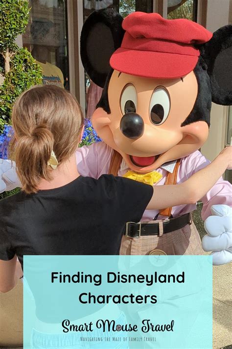 Finding Disneyland Characters Smart Mouse Travel