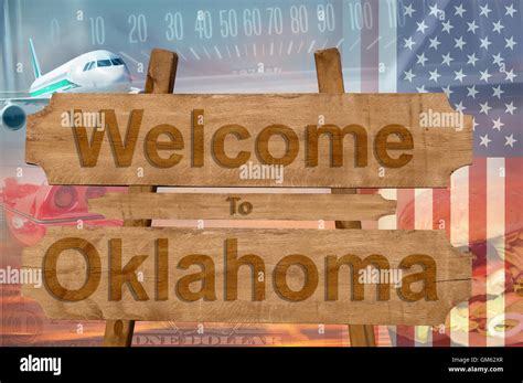 Welcome To Oklahoma Sign Usa Hi Res Stock Photography And Images Alamy