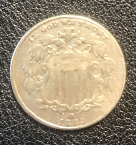 1883 Shield Nickel Us 05 Coin Nice Coin Ebay