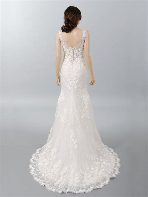 3d Flowers Lace Wedding Dress 4062 Wedding Dress 4062