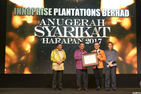 Awards And Recognitions Innoprise Plantations Berhad