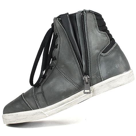 Motorcycle Shoes Sneakers Harisson Model Yankee Gray For Sale Online