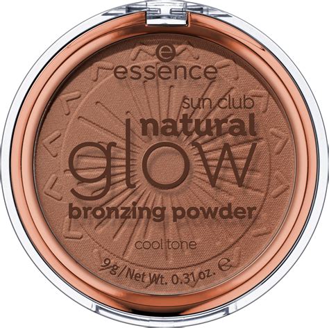 Essence Cosmetics Bronzer Sun Club Natural Glow Bronzing Powder Cool