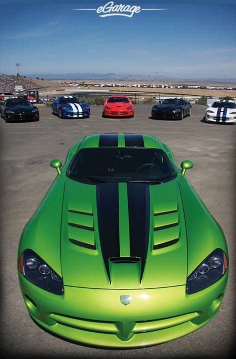 Super Green Great Car Dodge Viper Hot Rods Cars Muscle Super Cars
