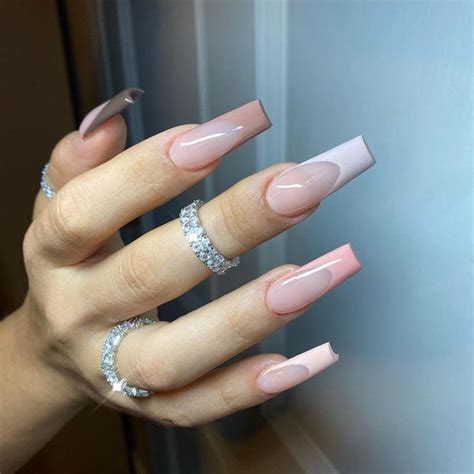 55 cool acrylic nail ideas for every season and occasion brown acrylic nails pink acrylic