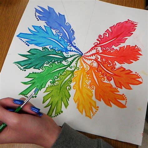 Jerdees Art Classes Painting Acrylic Color Wheel Color Wheel Art