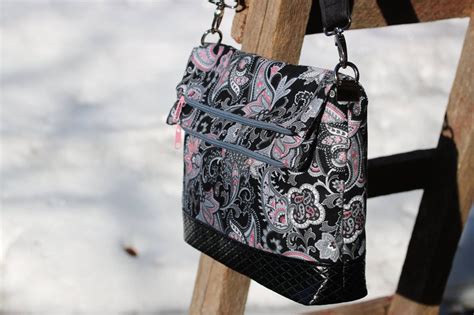 The Double Flip Shoulder Bag Printed Paper Pattern Emmaline Bags