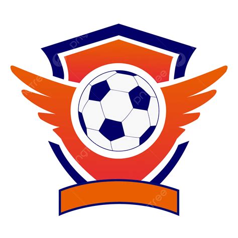 logo sepak bola polos