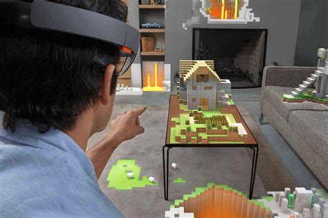 Microsofts Minecraft Hololens Looks Great But Thats Not How It