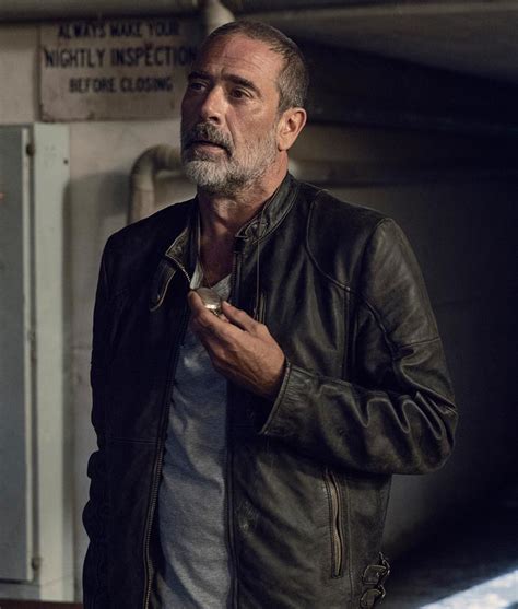 I want to shift to speaking about maggie and i commend you guys in the walking dead universe for not backing away from revisiting some of these more difficult storylines because i told the. The Walking Dead Negan Season 9 Leather Jacket