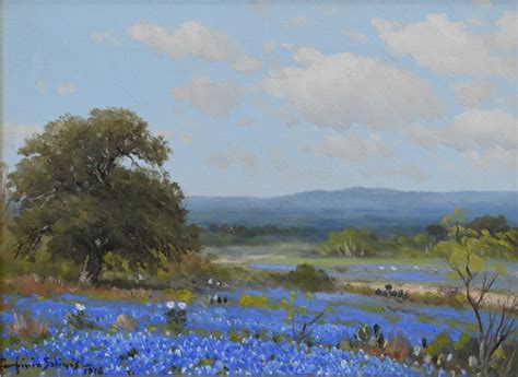 Porfirio Salinas Bluebonnet 1549 Texas Art Vintage Texas