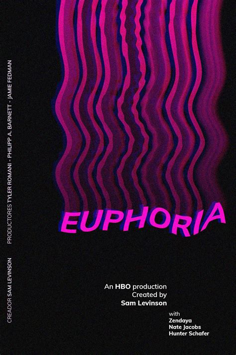 Euphoria Poster Design Euphoria Poster Poster Prints Bedroom Wall