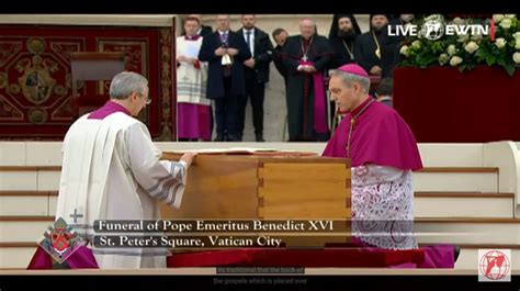 pope benedict xvi laid to rest opus dei today