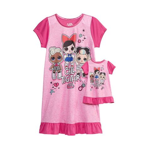 Lol Surprise Lol Surprise Girls Matching Doll And Me Long Sleeve