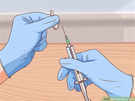How To Give A Shot With Pictures Wikihow