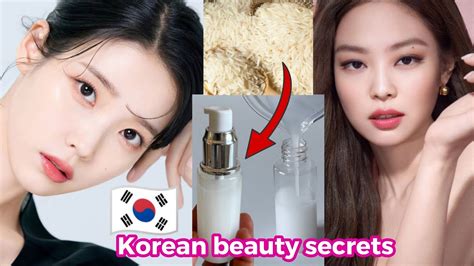 Korean Beauty Secrets Rice Serumbeauty Tips Get Glowing Skin Get