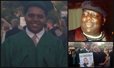 Storytotell The Notorious B I G S Faithevans Son Christopher Wallace Graduates High School