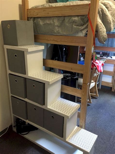 Genius Dorm Room Space Saving Storage Ideas 41 Dorm Room Diy