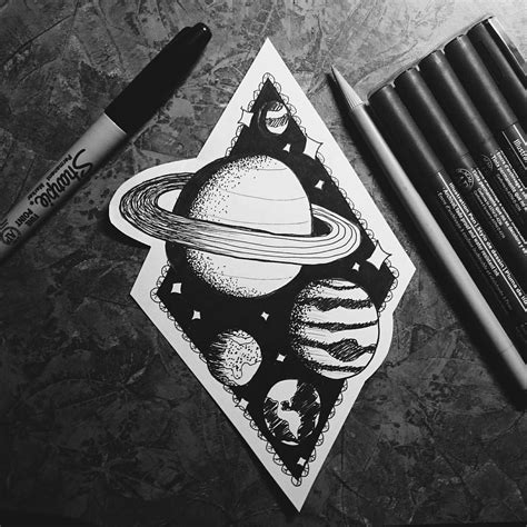 Space Drawing Ideas Realistic That Is The Theme Behind Abduzeedo