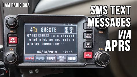 Aprs Text Messaging Via Smsgte Ham Radio Qanda Youtube
