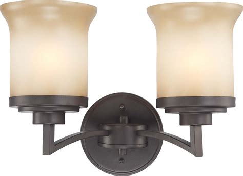 4 bulb is 35.5 inches, 5 bulb is 47.25 inches. Nuvo Lighting 60/4122 Harmony 2 Light Vanity Fixture with ...