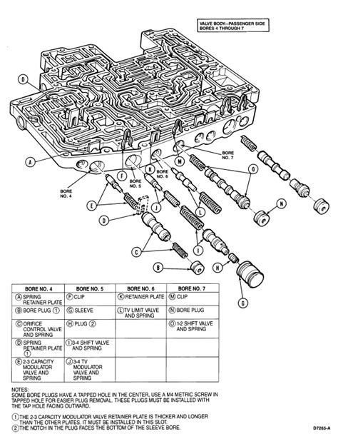 Ford C6 Transmission Schematic